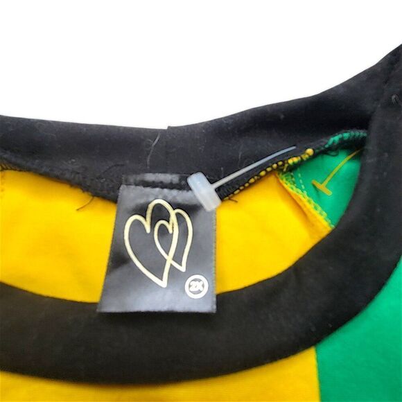 Jaimacan color panels fluttery ties top - Picture 4 of 4